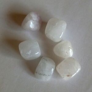 White Crystal Quartz large Tumbles.
